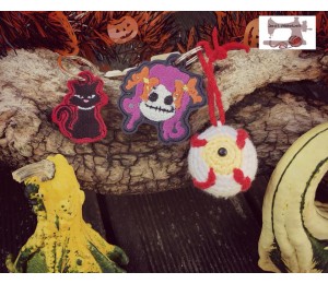 Stickserie - Spooky Friends Anhänger